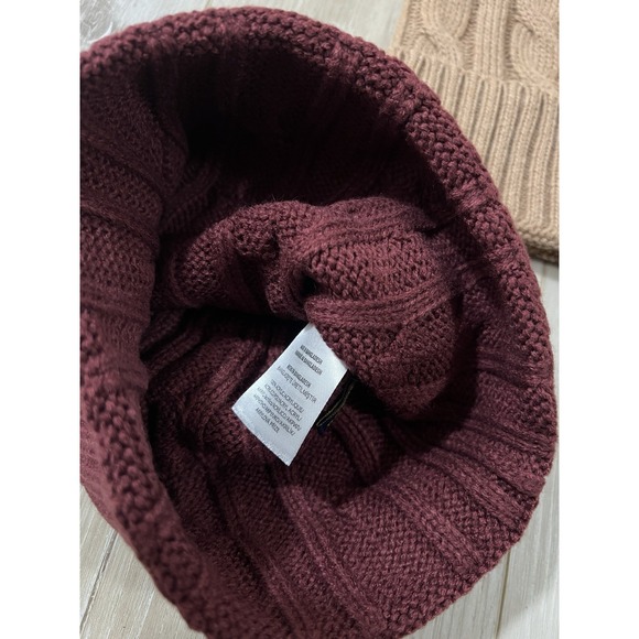 Polo Ralph Lauren Men's Beanie Skull Cap Chunky Cable Knit  NWOT - Picture 3 of 3